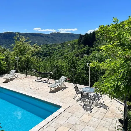 Semesterbostad La Roseraie - Avec Piscine En Cevennes *