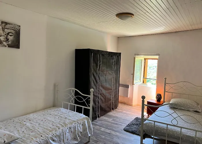 La Roseraie - Avec Piscine En Cevennes Nyaraló Roquedur